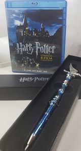 Harry Potter 8- film collection (blue ray)& pen